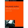 Een praatje maken