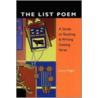 The List Poem by Larry Fagin