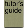Tutor's Guide door Charles Vyse