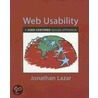 Web Usability by Jonathan Lazar