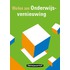 Werken aan onderwijs-vernieuwing