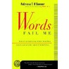 Words Fail Me door Patricia T. O'Conner