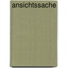 ansichtssache door Lisa Uder