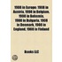 1908 in Europe