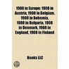 1908 in Europe by Source Wikipedia