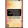 A Greek Reader door Colton John Owen