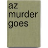 Az Murder Goes door Laurie R. King