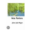 Aetas Kantiana by Johann Jocob Wagner