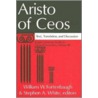 Aristo of Ceos door William W. Fortenbaugh