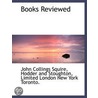 Books Reviewed door Sir Squire John Collings