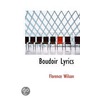 Boudoir Lyrics by Florence Wilson