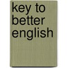 Key to better english by Brederode