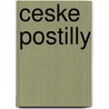 Ceske Postilly door Hynek Hrubu