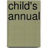 Child's Annual door Onbekend