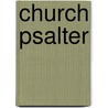 Church Psalter by Georg Retzlaff
