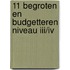 11 Begroten en budgetteren niveau III/IV