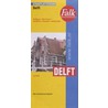 Kleurenplattegrond gemeente Delft door Balk