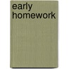 Early Homework door Jane Stamford