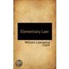 Elementary Law door William Lawrence Clark