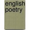 English Poetry by Peter Whitfield
