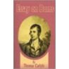 Essay On Burns door Thomas Carlyle