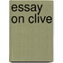 Essay On Clive