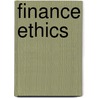 Finance Ethics door John R. Boatright