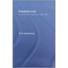 Friedrich List by W.O. Henderson