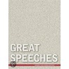 Great Speeches door Unknown