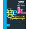 Experimentele psychopathologie door M. van den Hout