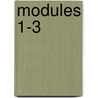 Modules 1-3 door M. Jonker