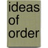Ideas Of Order