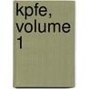 Kpfe, Volume 1 door Maximilian Harden