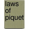 Laws of Piquet door Cavendish