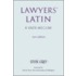 Lawyer's Latin