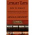 Literary Taste