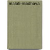 Malati-Madhava by Ramkrishna Gopal Bhandarkar