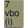 7 Vbo (i) by W. Piepers