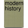 Modern History door Christopher Buckley