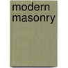 Modern Masonry door Dean Emeritus
