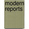 Modern Reports door Bench Great Britain.