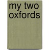 My Two Oxfords by Willie Morris