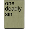 One Deadly Sin door Annie Soloman