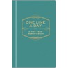 One Line A Day by Chronicle Books Staff