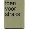 Toen voor straks door Onbekend