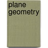 Plane Geometry door George William Myers