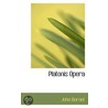 Platonis Opera door John Burnet