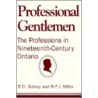 Prof Gentlemen door W.P. Millar