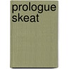Prologue Skeat by Unknown