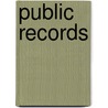Public Records door Sir Nicholas Harris Nicolas